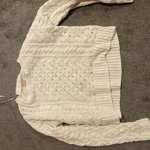 Cream white Aeropostale sweater